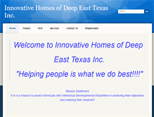 Tablet Screenshot of innovativehomesdet.com